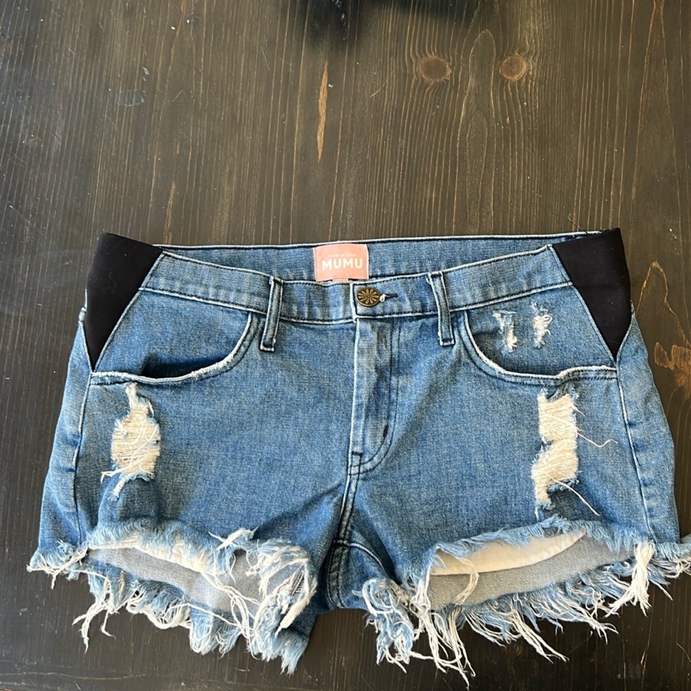 Show Me Your Mumu maternity shorts